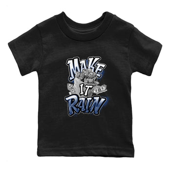 3s Midnight Navy shirt to match jordans Make It Rain sneaker tees Air Jordan 3 Midnight Navy SNRT sneaker release tees baby toddler Black 2 cotton Shirt