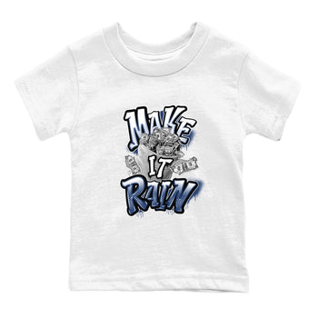 3s Midnight Navy shirt to match jordans Make It Rain sneaker tees Air Jordan 3 Midnight Navy SNRT sneaker release tees baby toddler White 2 cotton Shirt