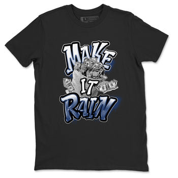 3s Midnight Navy shirt to match jordans Make It Rain sneaker tees Air Jordan 3 Midnight Navy SNRT Sneaker Release Tees unisex cotton Black 2 crew neck shirt