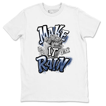 3s Midnight Navy shirt to match jordans Make It Rain sneaker tees Air Jordan 3 Midnight Navy SNRT Sneaker Release Tees unisex cotton White 2 crew neck shirt