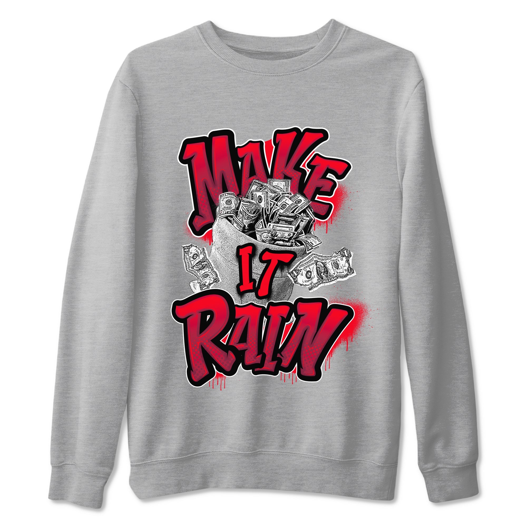 Air Force 1 Layers of Love shirt to match jordans Make It Rain Money sneaker tees af1 Layers of Love SNRT Sneaker Release Tees unisex cotton Heather Grey 2 crew neck shirt