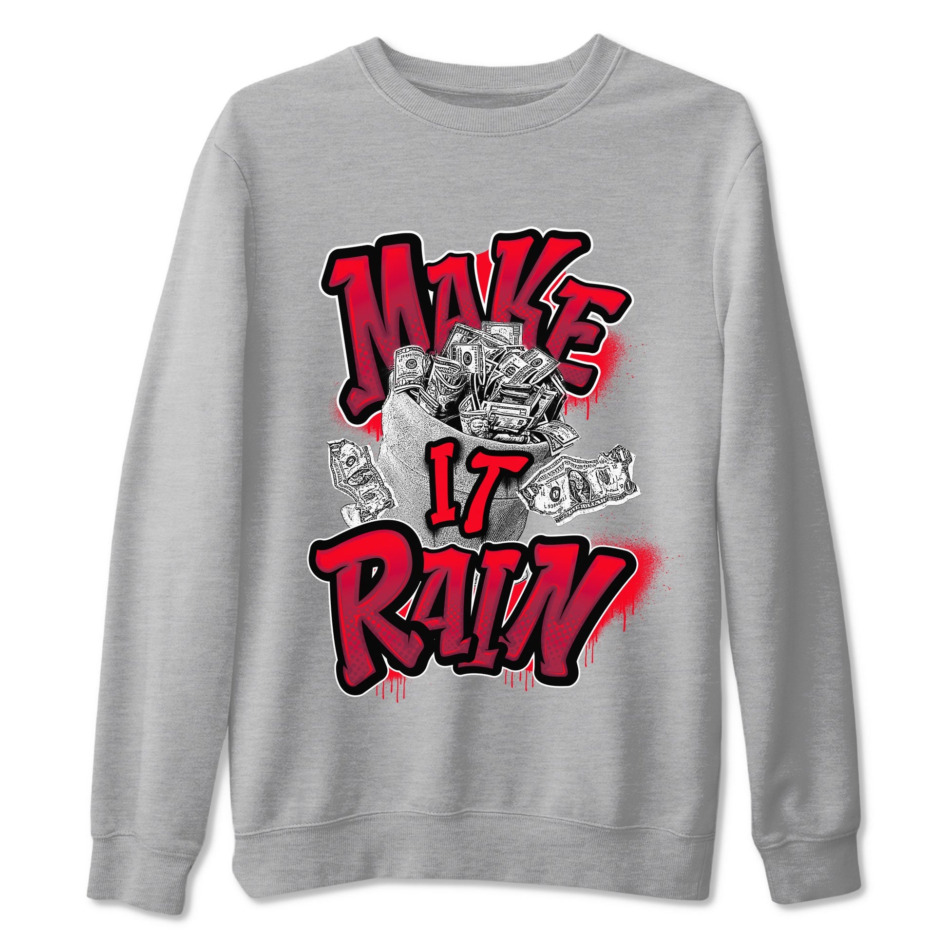 Air Force 1 Layers of Love shirt to match jordans Make It Rain Money sneaker tees af1 Layers of Love SNRT Sneaker Release Tees unisex cotton Heather Grey 2 crew neck shirt