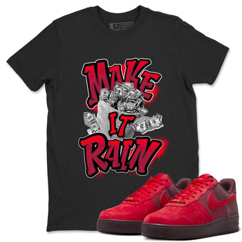Air Force 1 Layers of Love shirt to match jordans Make It Rain Money sneaker tees af1 Layers of Love SNRT Sneaker Release Tees unisex cotton Black 1 crew neck shirt