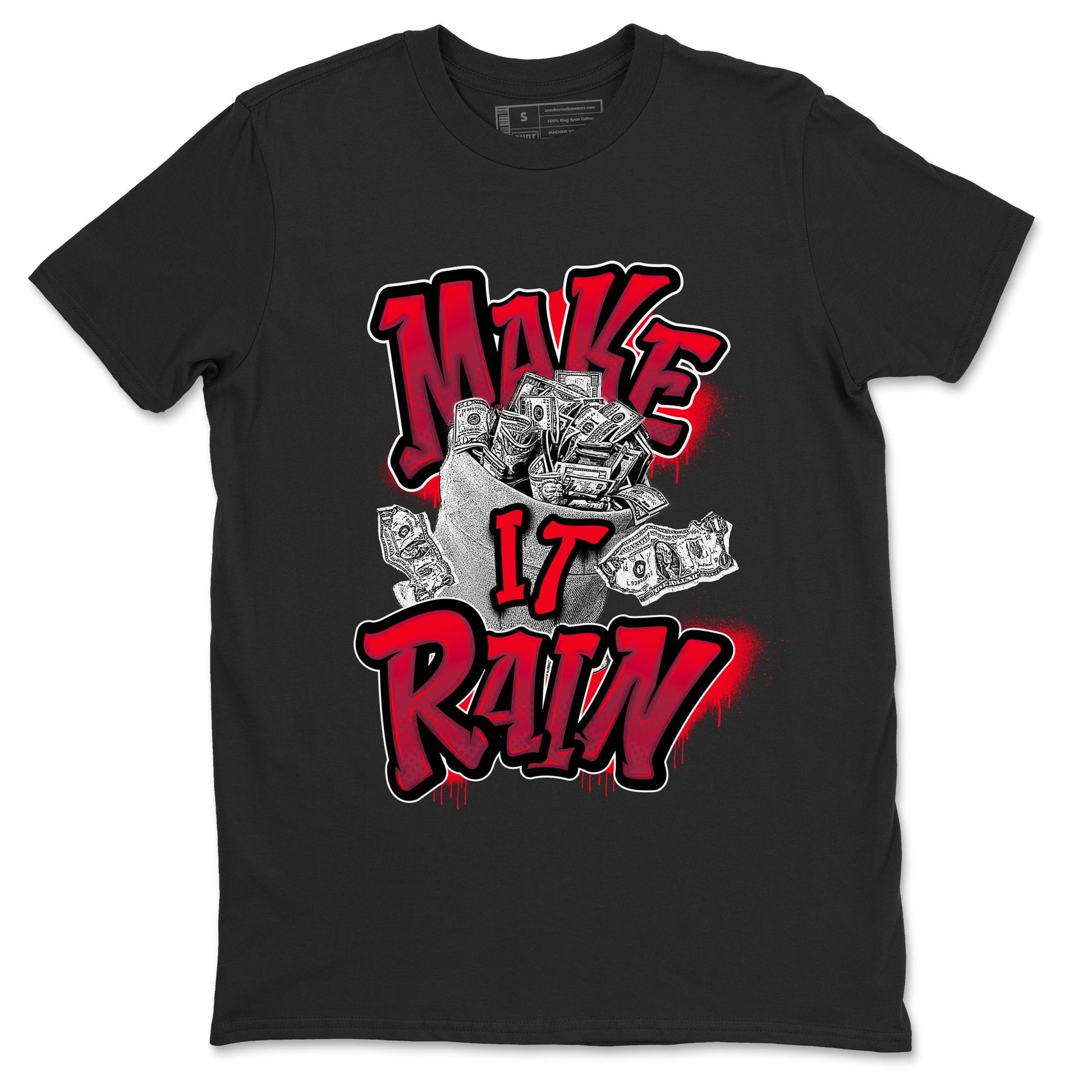 Air Force 1 Layers of Love shirt to match jordans Make It Rain Money sneaker tees af1 Layers of Love SNRT Sneaker Release Tees unisex cotton Black 2 crew neck shirt