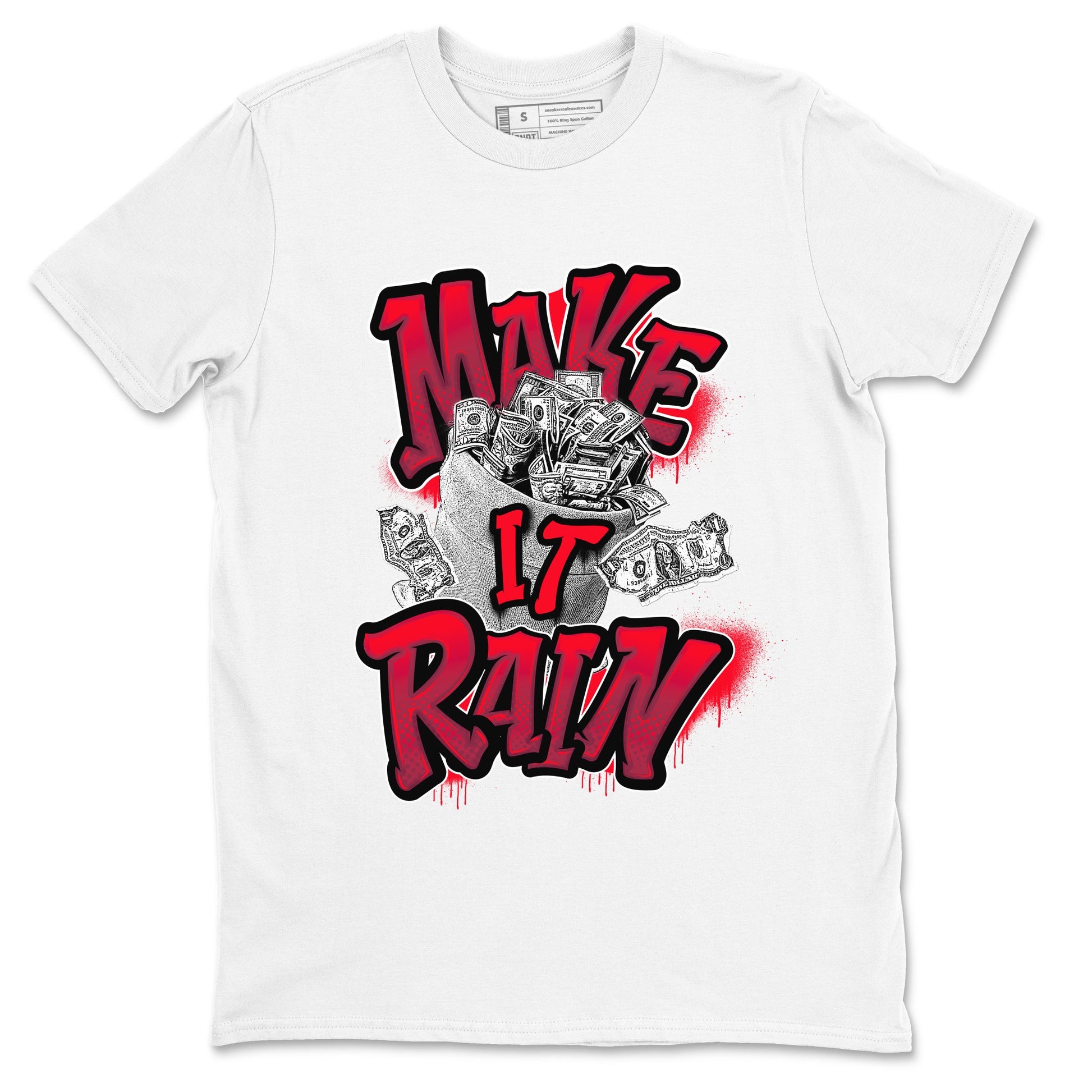 Air Force 1 Layers of Love shirt to match jordans Make It Rain Money sneaker tees af1 Layers of Love SNRT Sneaker Release Tees unisex cotton White 2 crew neck shirt