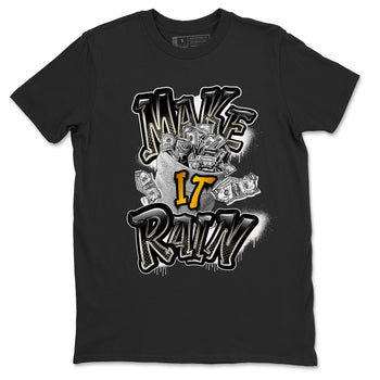 Air Jordan 11 Gratitude shirt to match jordans Make It Rain Money sneaker tees AJ11 Gratitude SNRT Sneaker Release Tees unisex cotton Black 2 crew neck shirt