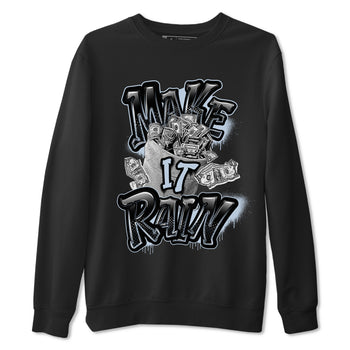 Air Jordan 11 Space shirt to match jordans Make It Rain Money sneaker tees AJ11 Black and Varsity Royal SNRT Sneaker Release Tees unisex cotton Black 2 crew neck shirt