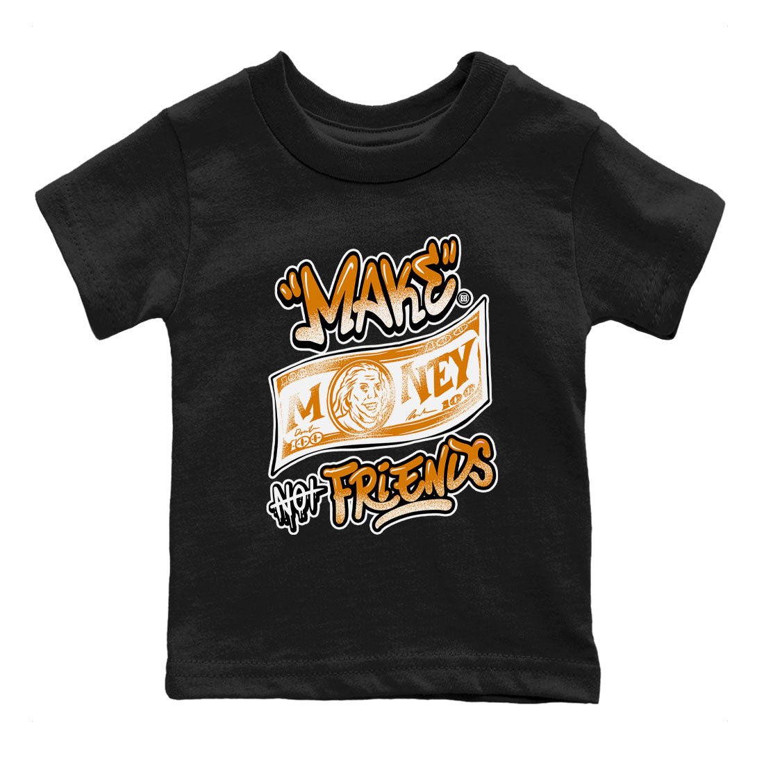 Dunk Dark Curry shirt to match jordans Make Money Not Friends sneaker tees streetwear brand Dunk Dark Curry SNRT sneaker release tees baby toddler Black 2 cotton Shirt