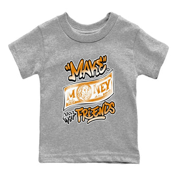 Dunk Dark Curry shirt to match jordans Make Money Not Friends sneaker tees streetwear brand Dunk Dark Curry SNRT sneaker release tees baby toddler Heather Grey 2 cotton Shirt