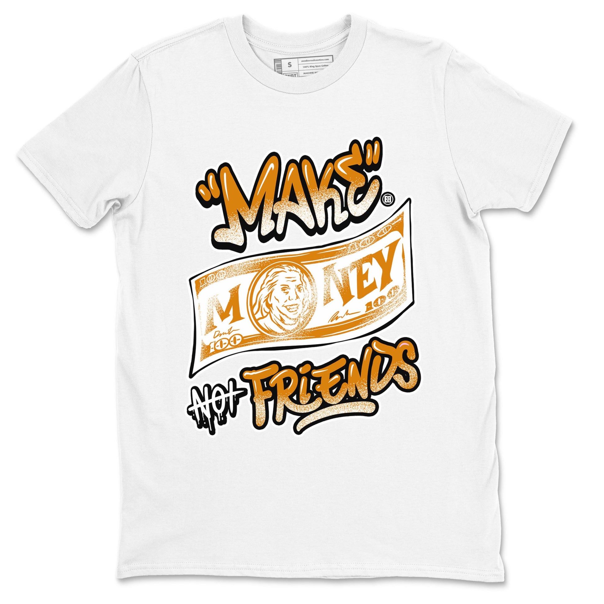 Dunk Dark Curry shirt to match jordans Make Money Not Friends sneaker tees streetwear brand Dunk Dark Curry SNRT Sneaker Release Tees unisex cotton White 2 crew neck shirt