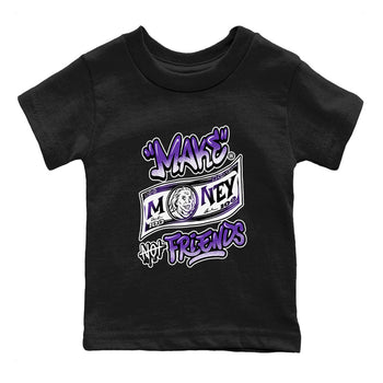 Nike SB Dunk Low Court Purple Shirt To Match Jordans Make Money Not Friends Streetwear Fashion Dunk Low Court Purple SNRT sneaker release tees baby toddler Black 2 cotton Shirt