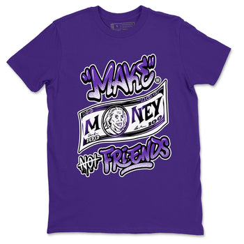 Nike SB Dunk Low Court Purple Shirt To Match Jordans Make Money Not Friends Streetwear Fashion Dunk Low Court Purple SNRT Sneaker Release Tees unisex cotton Purple 2 crew neck shirt