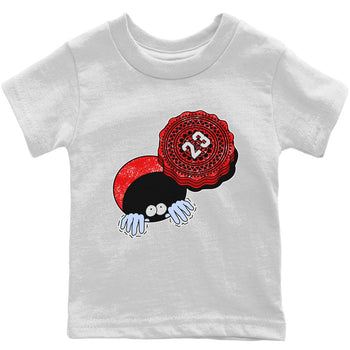 Jordan 6 Red Velvet Cookies Sneaker Match Tees Manhole Cover Cookie Sneaker Tees Jordan 6 Red Velvet Cookies Sneaker Release Tees Kids Shirts