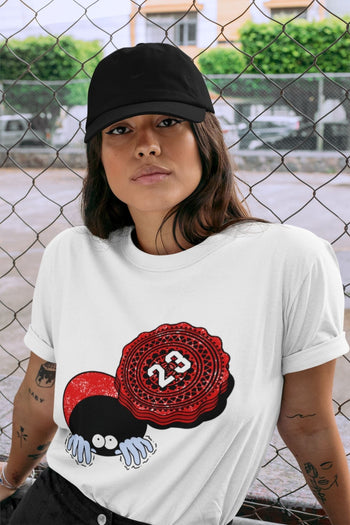 Jordan 6 Red Velvet Cookies Sneaker Match Tees Manhole Cover Cookie Sneaker Tees Jordan 6 Red Velvet Cookies Sneaker Release Tees Unisex Shirts