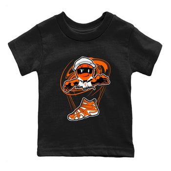 Crazy 8 Team Orange shirt to match jordans Marionette sneaker tees Adidas Crazy 8 Team Orange SNRT Sneaker Release Tees Baby Toddler Black 2 T-Shirt