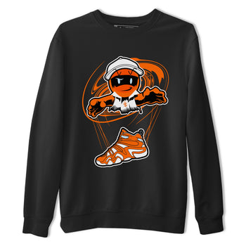 Crazy 8 Team Orange shirt to match jordans Marionette sneaker tees Adidas Crazy 8 Team Orange SNRT Sneaker Release Tees Unisex Black 2 T-Shirt