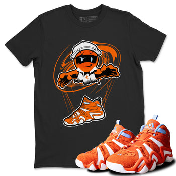 Crazy 8 Team Orange shirt to match jordans Marionette sneaker tees Adidas Crazy 8 Team Orange SNRT Sneaker Release Tees Unisex Black 1 T-Shirt