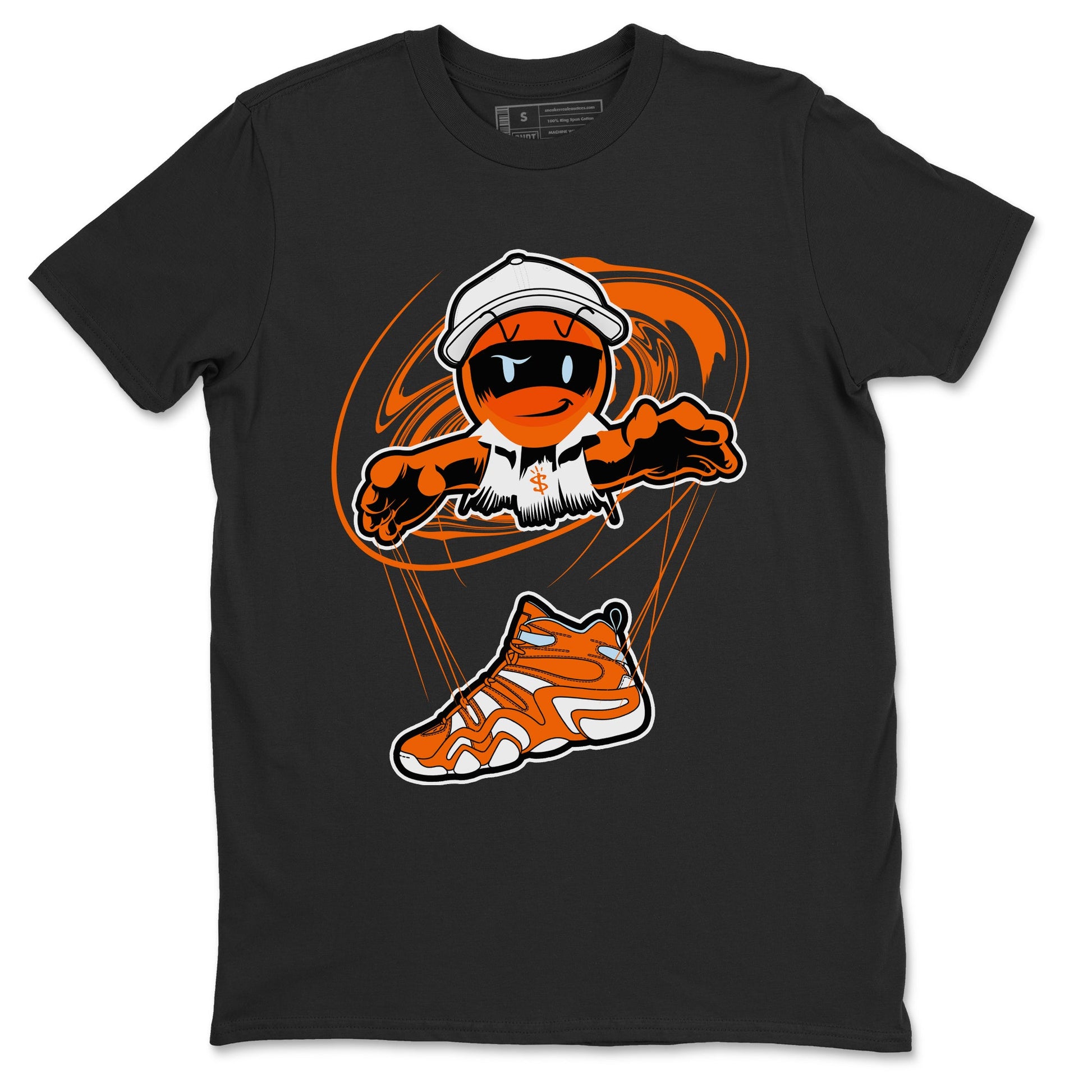 Crazy 8 Team Orange shirt to match jordans Marionette sneaker tees Adidas Crazy 8 Team Orange SNRT Sneaker Release Tees Unisex Black 2 T-Shirt