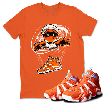 Crazy 8 Team Orange shirt to match jordans Marionette sneaker tees Adidas Crazy 8 Team Orange SNRT Sneaker Release Tees Unisex Orange 1 T-Shirt