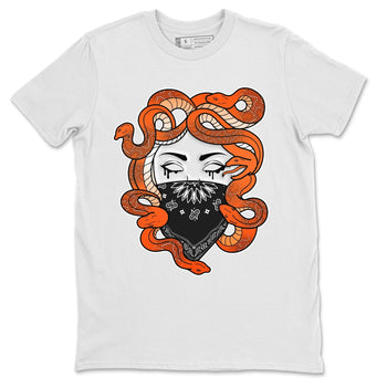 Jordan 1 Electro Orange Sneaker Match Tees Medusa Sneaker Tees Jordan 1 Electro Orange Sneaker Release Tees Unisex Shirts