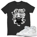 Jordan 1 Neutral Grey Sneaker Match Tees Medusa Sneaker Tees Jordan 1 Neutral Grey Sneaker Release Tees Unisex Shirts