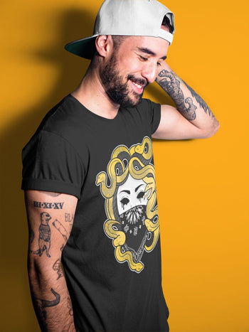Jordan 1 Pollen Sneaker Match Tees Medusa Sneaker Tees Jordan 1 Pollen Sneaker Release Tees Unisex Shirts
