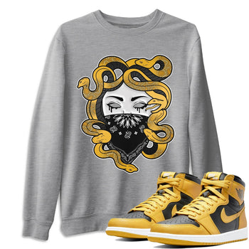 Jordan 1 Pollen Sneaker Match Tees Medusa Sneaker Tees Jordan 1 Pollen Sneaker Release Tees Unisex Shirts