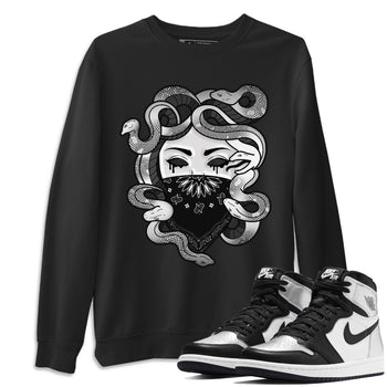 Jordan 1 Silver Toe Sneaker Match Tees Medusa Sneaker Tees Jordan 1 Silver Toe Sneaker Release Tees Unisex Shirts