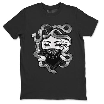 Jordan 1 Silver Toe Sneaker Match Tees Medusa Sneaker Tees Jordan 1 Silver Toe Sneaker Release Tees Unisex Shirts