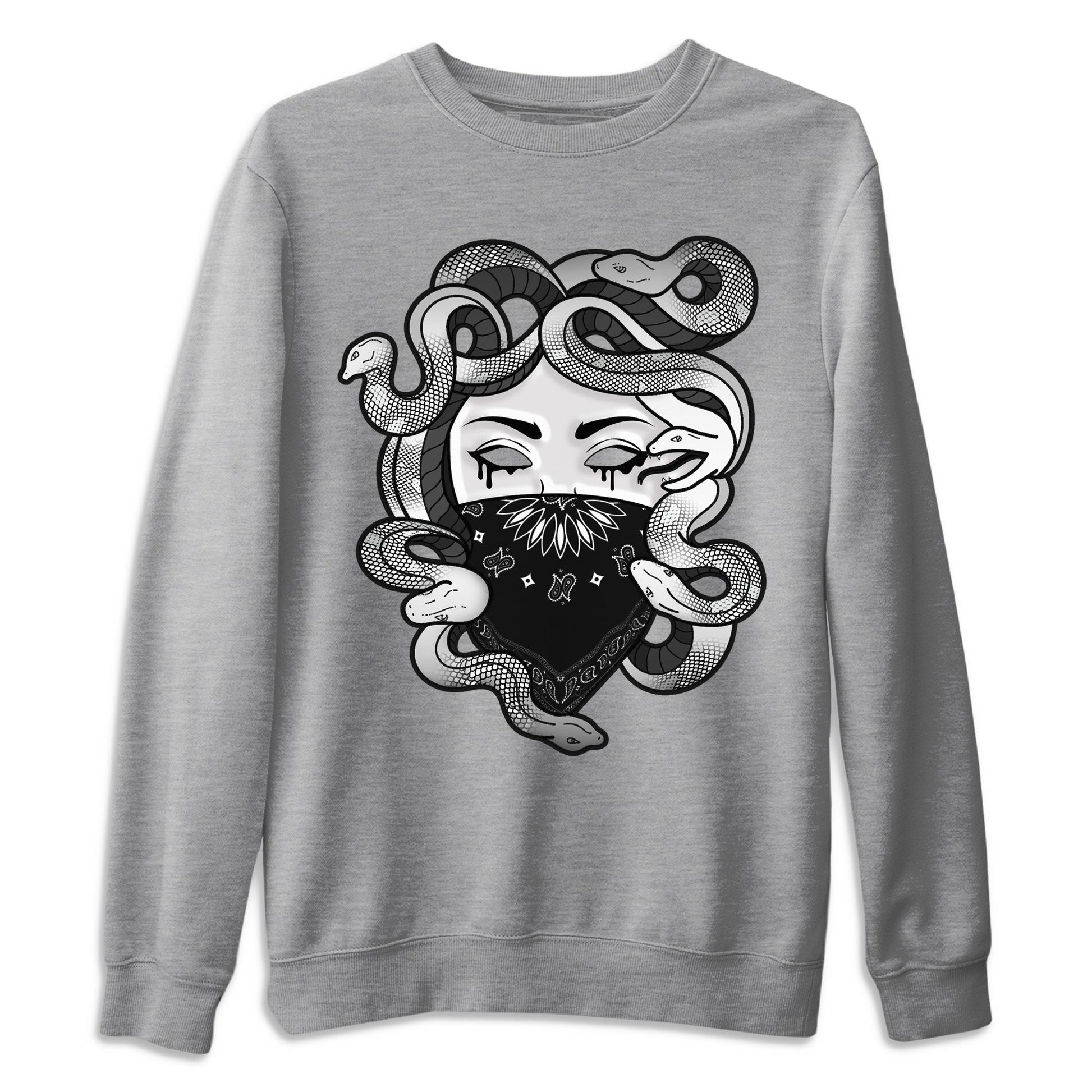 Jordan 1 Silver Toe Sneaker Match Tees Medusa Sneaker Tees Jordan 1 Silver Toe Sneaker Release Tees Unisex Shirts