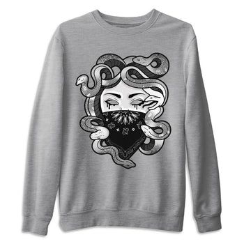 Jordan 1 Silver Toe Sneaker Match Tees Medusa Sneaker Tees Jordan 1 Silver Toe Sneaker Release Tees Unisex Shirts