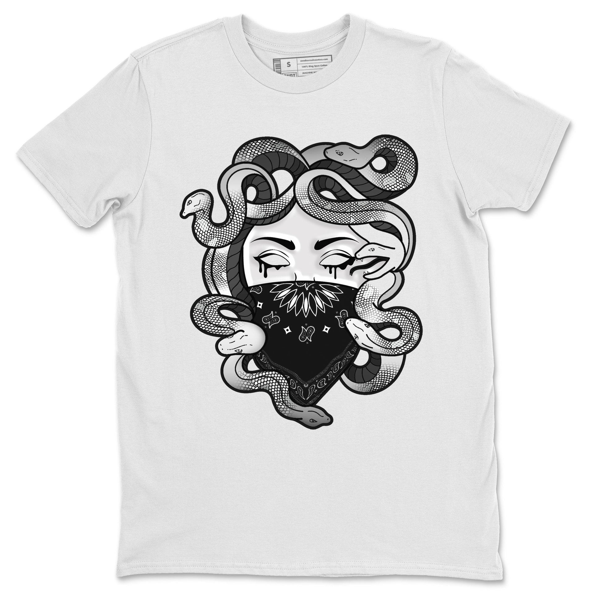 Jordan 1 Silver Toe Sneaker Match Tees Medusa Sneaker Tees Jordan 1 Silver Toe Sneaker Release Tees Unisex Shirts