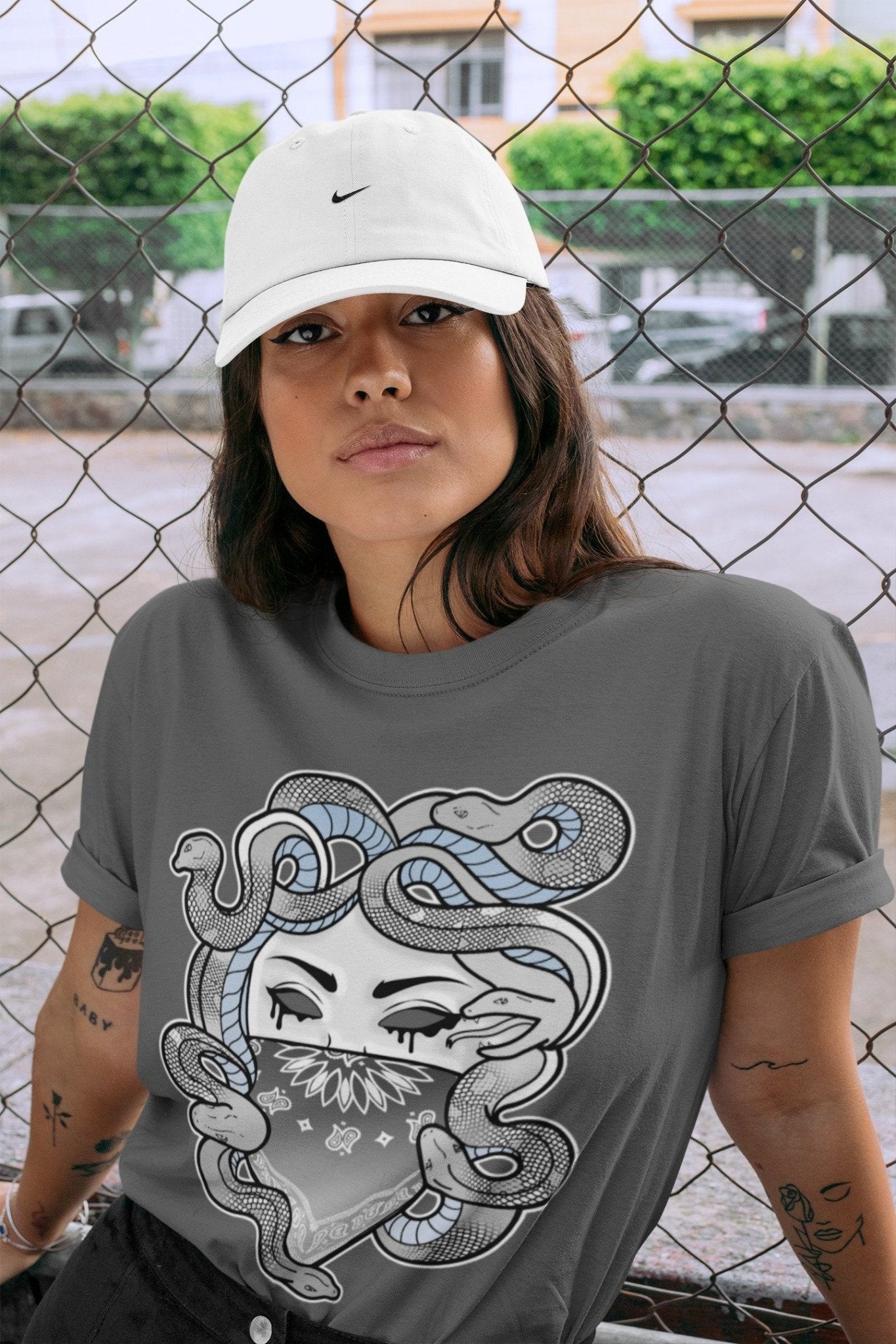Jordan 11 Cool Grey Sneaker Match Tees Medusa Sneaker Tees Jordan 11 Cool Grey Sneaker Release Tees Unisex Shirts