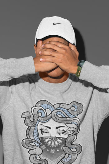 Jordan 11 Cool Grey Sneaker Match Tees Medusa Sneaker Tees Jordan 11 Cool Grey Sneaker Release Tees Unisex Shirts