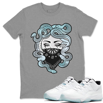 Jordan 11 Legend Blue Sneaker Match Tees Medusa Sneaker Tees Jordan 11 Legend Blue Sneaker Release Tees Unisex Shirts