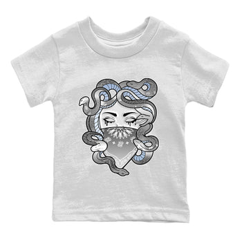 Air Jordan 11 White Cement Sneaker Match Tees Medusa Sneaker Tees Air Jordan 11 Cement Grey Sneaker Release Tees Kids Shirts White 2