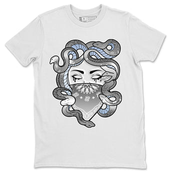 Air Jordan 11 White Cement Sneaker Match Tees Medusa Sneaker Tees Air Jordan 11 Cement Grey Sneaker Release Tees Unisex Shirts White 2