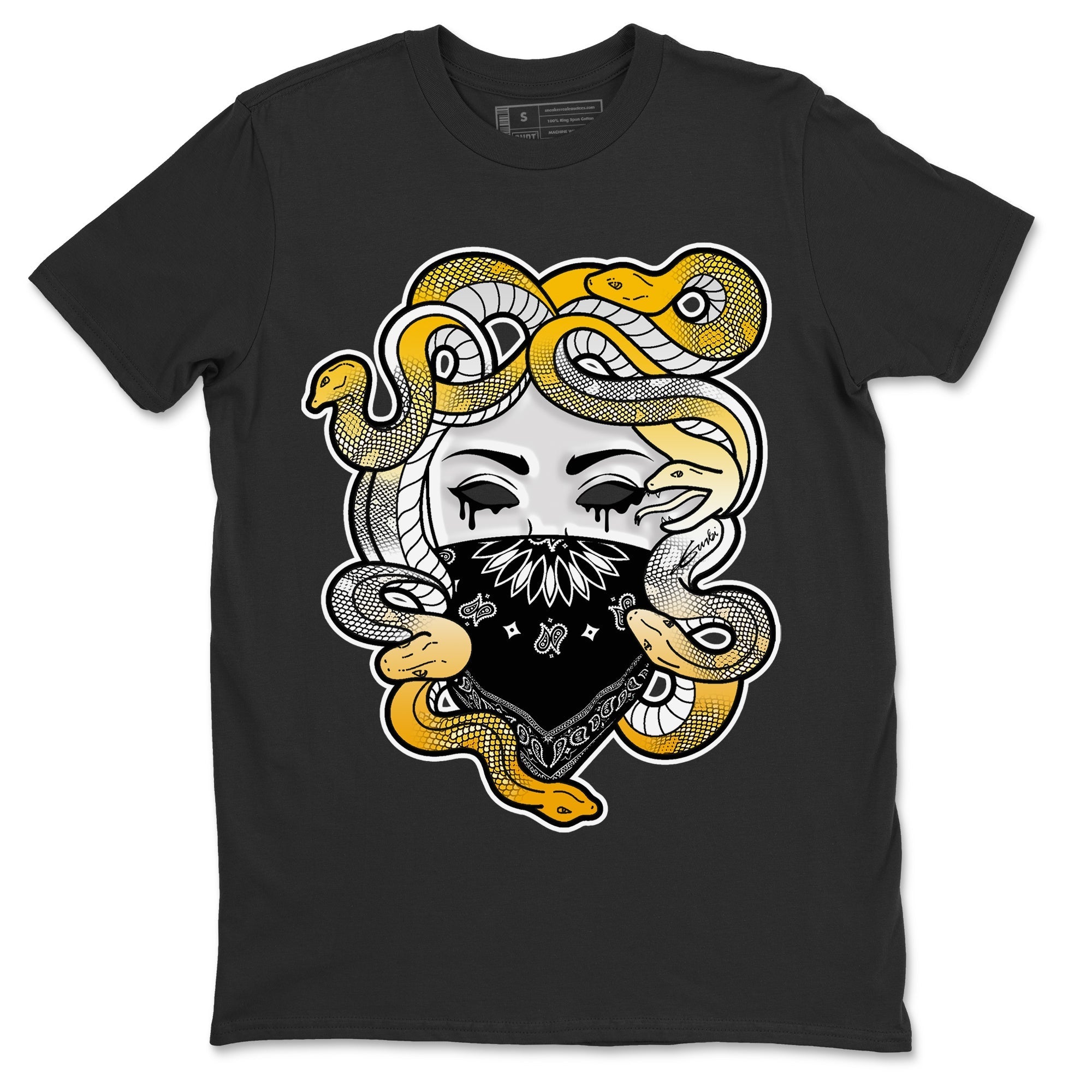 Jordan 11 Yellow Python Sneaker Match Tees Medusa Sneaker Tees Jordan 11 Yellow Python Sneaker Release Tees Unisex Shirts