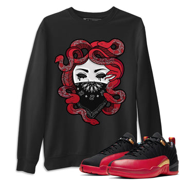 Jordan 12 Super Bowl Sneaker Match Tees Medusa Sneaker Tees Jordan 12 Super Bowl Sneaker Release Tees Unisex Shirts