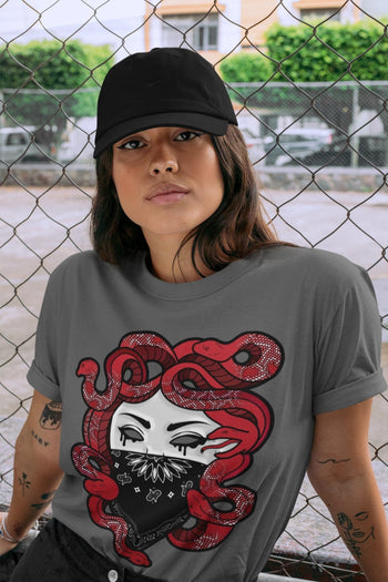 Jordan 12 Super Bowl Sneaker Match Tees Medusa Sneaker Tees Jordan 12 Super Bowl Sneaker Release Tees Unisex Shirts