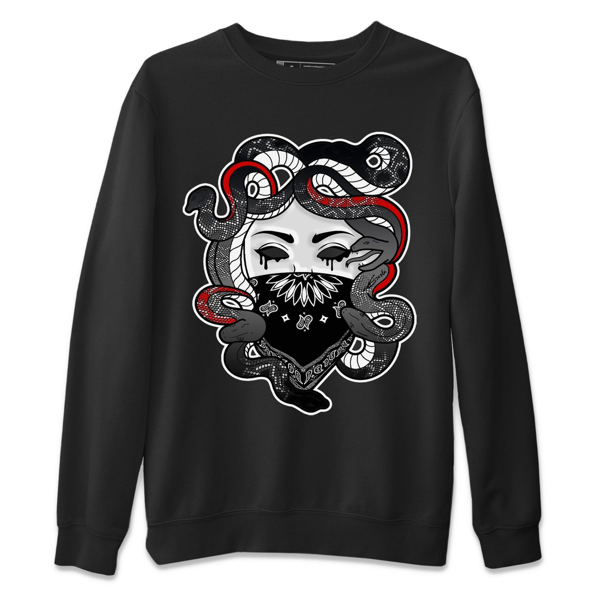 Air Jordan 13 Black Flint Sneaker Match Tees Medusa Sneaker Tees Air Jordan 13 Retro Black Flint Sneaker Release Tees Unisex Shirts Black 2