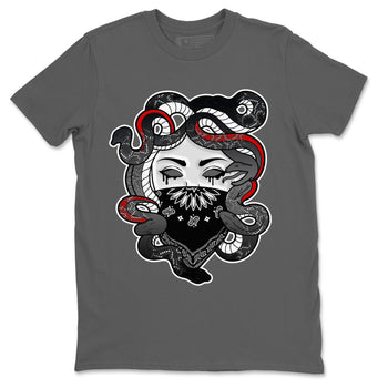Air Jordan 13 Black Flint Sneaker Match Tees Medusa Sneaker Tees Air Jordan 13 Retro Black Flint Sneaker Release Tees Unisex Shirts Cool Grey 2
