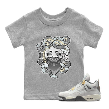 Jordan 4 Craft Sneaker Match Tees Medusa Sneaker Tees Jordan 4 Craft Sneaker Release Tees Kids Shirts