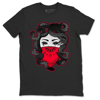 Jordan 4 Red Thunder Sneaker Match Tees Medusa Sneaker Tees Jordan 4 Red Thunder Sneaker Release Tees Unisex Shirts