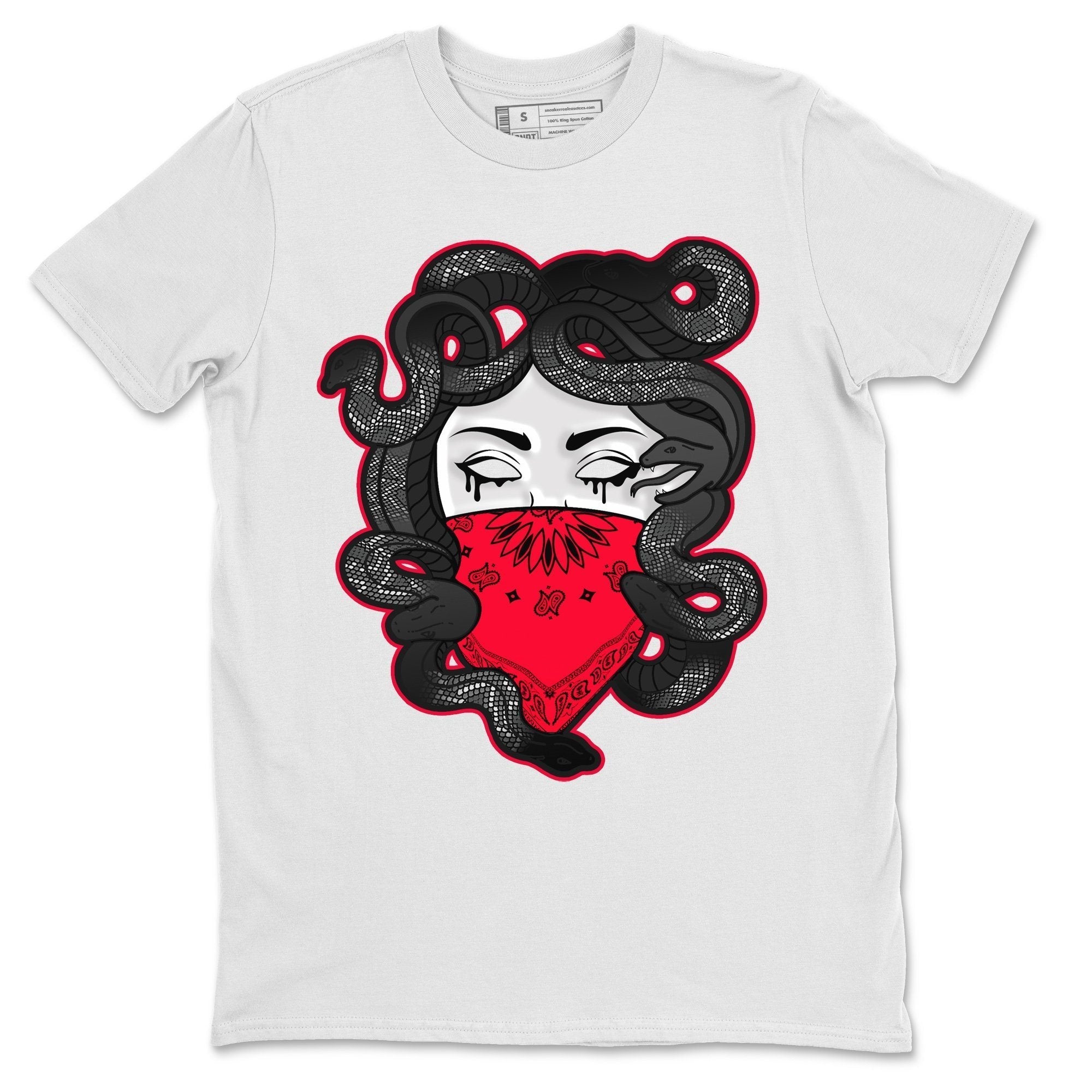 Jordan 4 Red Thunder Sneaker Match Tees Medusa Sneaker Tees Jordan 4 Red Thunder Sneaker Release Tees Unisex Shirts