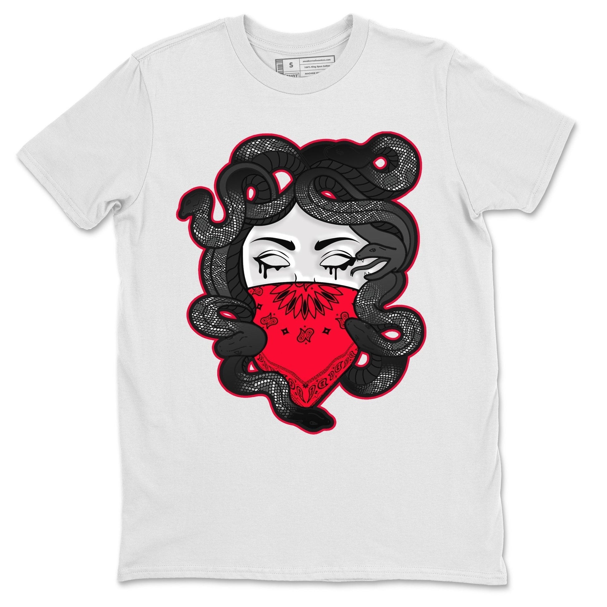 Jordan 4 Red Thunder Sneaker Match Tees Medusa Sneaker Tees Jordan 4 Red Thunder Sneaker Release Tees Unisex Shirts