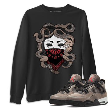 Jordan 4 Taupe Haze Sneaker Match Tees Medusa Sneaker Tees Jordan 4 Taupe Haze Sneaker Release Tees Unisex Shirts