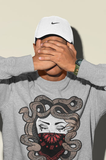Jordan 4 Taupe Haze Sneaker Match Tees Medusa Sneaker Tees Jordan 4 Taupe Haze Sneaker Release Tees Unisex Shirts