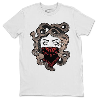Jordan 4 Taupe Haze Sneaker Match Tees Medusa Sneaker Tees Jordan 4 Taupe Haze Sneaker Release Tees Unisex Shirts