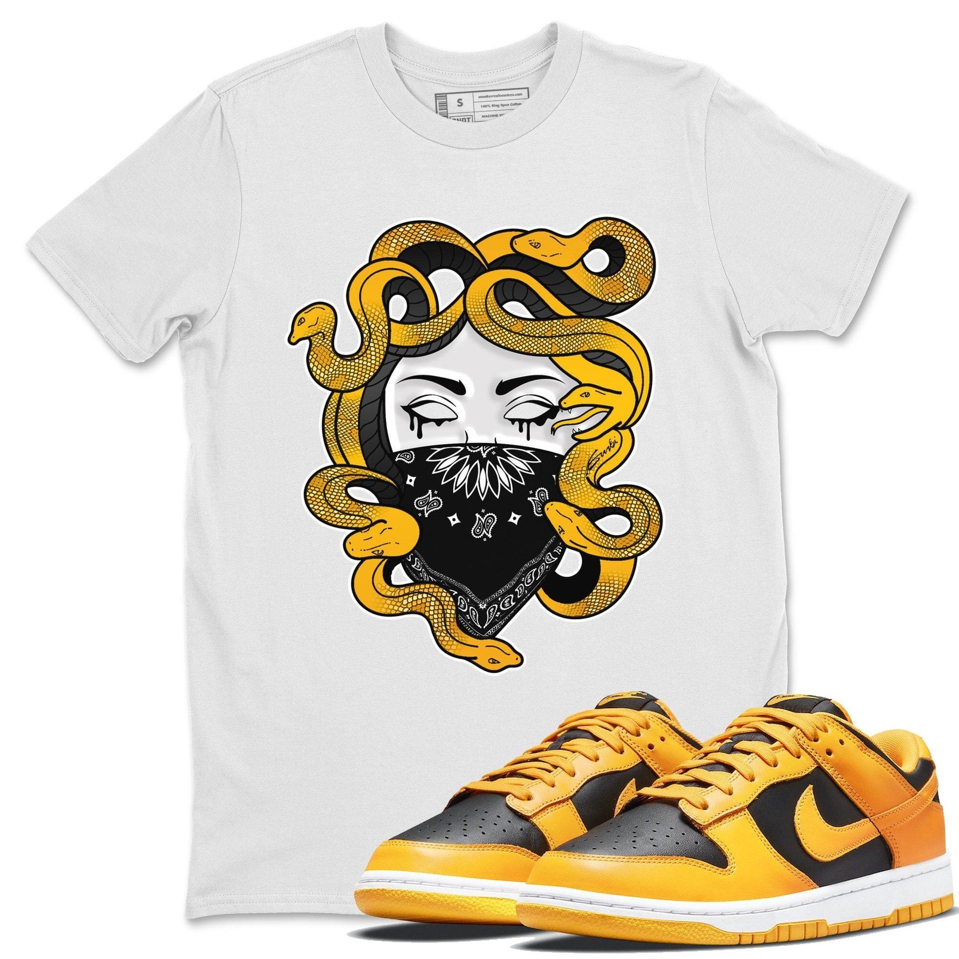 Dunk Championship Goldenrod Sneaker Match Tees Medusa Sneaker Tees Dunk Championship Goldenrod Sneaker Release Tees Unisex Shirts